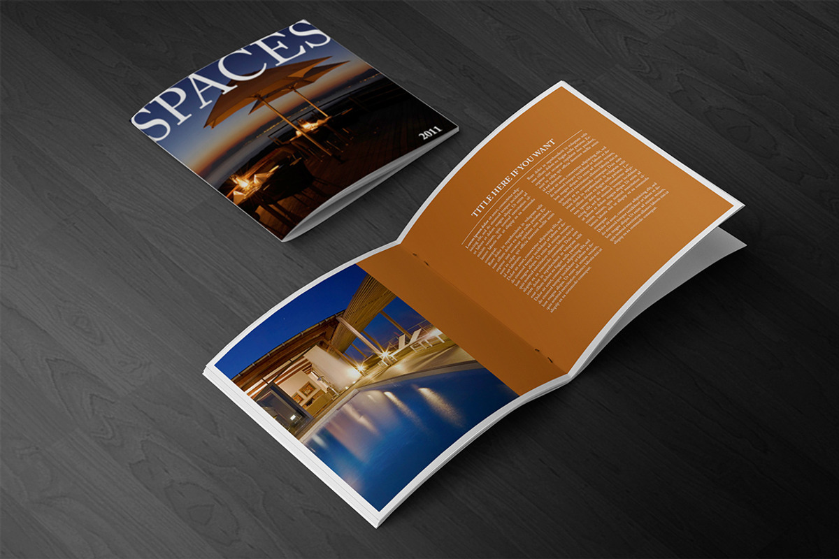 Square Brochure Mockups, a Print Template by Andre28 (Photo 7 of 7)