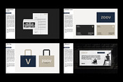 ZOOV | Brand Guidelines Template, a Presentation Template by shaondesigns (Thumbnail 9 of 9)