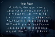 Upright font family, a Sans Serif Font by LTNG STUDIO (Thumbnail 6 of 10)