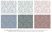 Rustic Farm Toile de Jouy Pattern, a Background Graphic by Hughes Studio (Thumbnail 2 of 7)