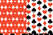 4 Playing Card Suits Patterns, a Pattern Graphic by MISS CHATZ (Thumbnail 3 of 3)