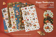 Happy Thanksgiving Day!, a Decorative Illustration by Watercolor by Tonia Tkach (Thumbnail 9 of 10)