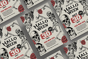Poster Halloween Design Template, a Poster Template by MaikoHatta (Thumbnail 6 of 11)