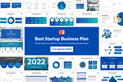 Startup Business Plan PowerPoint, a Presentation Template by SlideBunny (Thumbnail 1 of 24)
