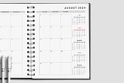Ultimate Monthly Planner 2024-25, a Stationery Template by Design Zone (Thumbnail 5 of 7)