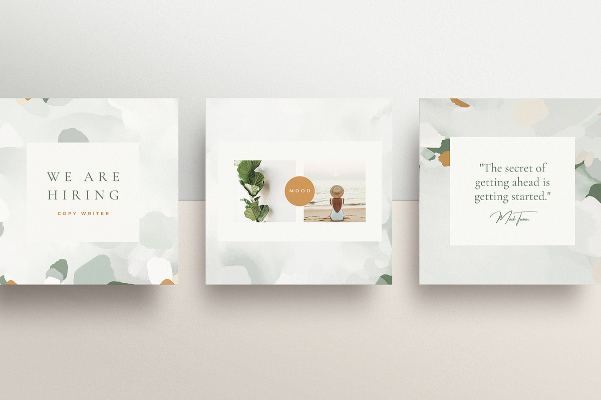 Canva Instagram Templates, a Social Media Template by Basia Stryjecka (Photo 8 of 13)