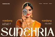Narvaya Modern Hindi Style Font, a Sans Serif Font by Vadovastd (Thumbnail 4 of 9)