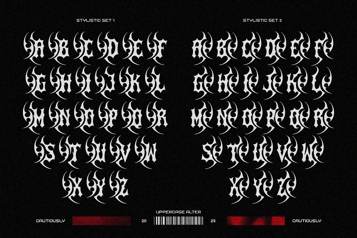 Dead Sky Darkletter Typeface, a Blackletter Font by alit design (Photo 2 of 17)