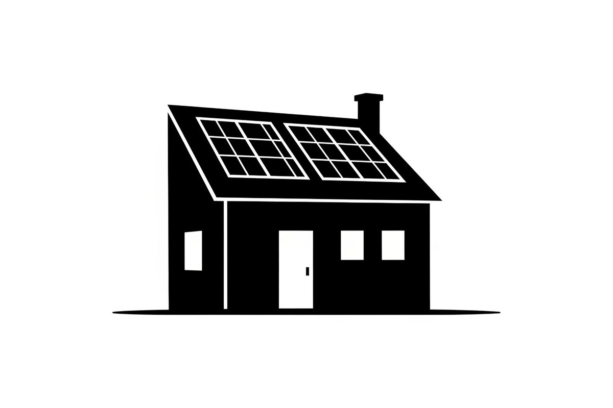 Eco Friendly Solar Home Silhouettes, a Graphic by musafir_fashion (Photo 10 of 13)