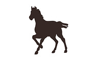 Horse silhouettes in movement set, an Animal Illustration by Good Studio (Thumbnail 7 of 8)