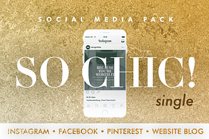 So Chic! Social Media Pack Single