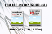 Front Page Newspaper Template, a Magazine Template by ZoloDesignHub (Thumbnail 2 of 7)