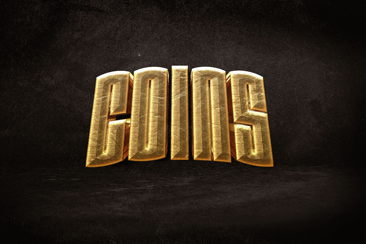 Gold 3D Text Effect, a Layer Style Add-On by DesignerCandies (Photo 4 of 5)