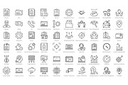 1270 Business Line Icons, an Outline Icon by Creative Stall (Thumbnail 4 of 22)