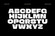 Triver - Bold Inktrap Font, a Sans Serif Font by limitype (Thumbnail 8 of 12)