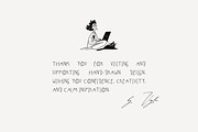 Midlife Women: Hand-Drawn Line Art, a Person Illustration by Veyla (Thumbnail 11 of 11)
