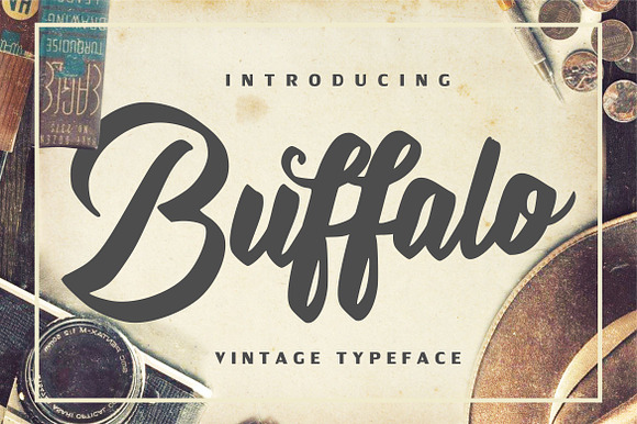 Buffalo - Vintage Typeface preview 7