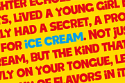 Bask - Comical Font, a Font by PeanutButter Type (Thumbnail 5 of 5)
