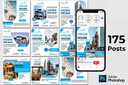 Estate posts | 175 Posts | Instagram, a Social Media Template by Mohammad Sarfaraz (Thumbnail 1 of 6)