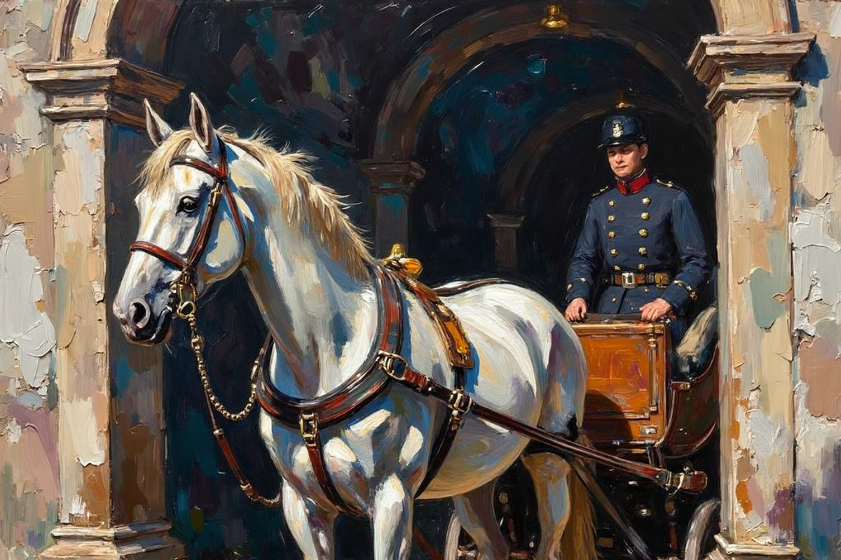 Royal Carriages, Horse Carriages, a Transportation Illustration by PLUM&FIGS (Photo 15 of 21)
