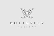 Elegant Butterfly Therapy Logo, a Branding & Logo Template by zdson (Thumbnail 2 of 2)