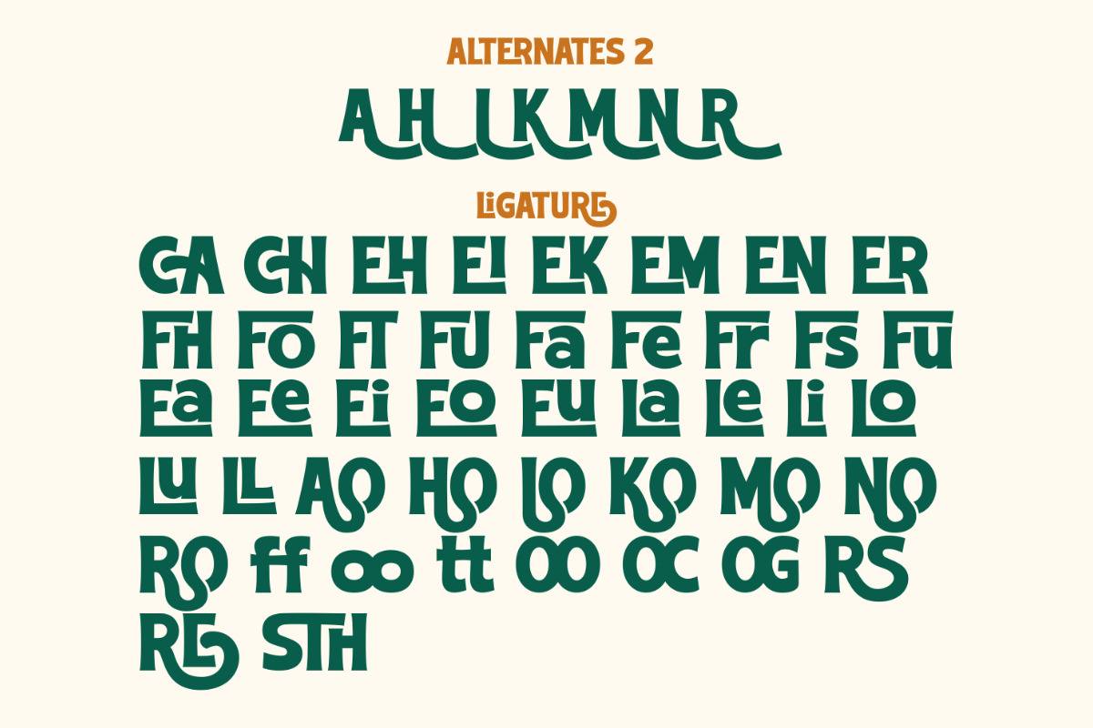 Choldem Rosther - Vintage Serif Disp, a Sans Serif Font by Afkari Studio (Photo 9 of 10)