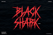 Blackshark typeface, a Blackletter Font by Rvq Type Foundry (Thumbnail 1 of 5)