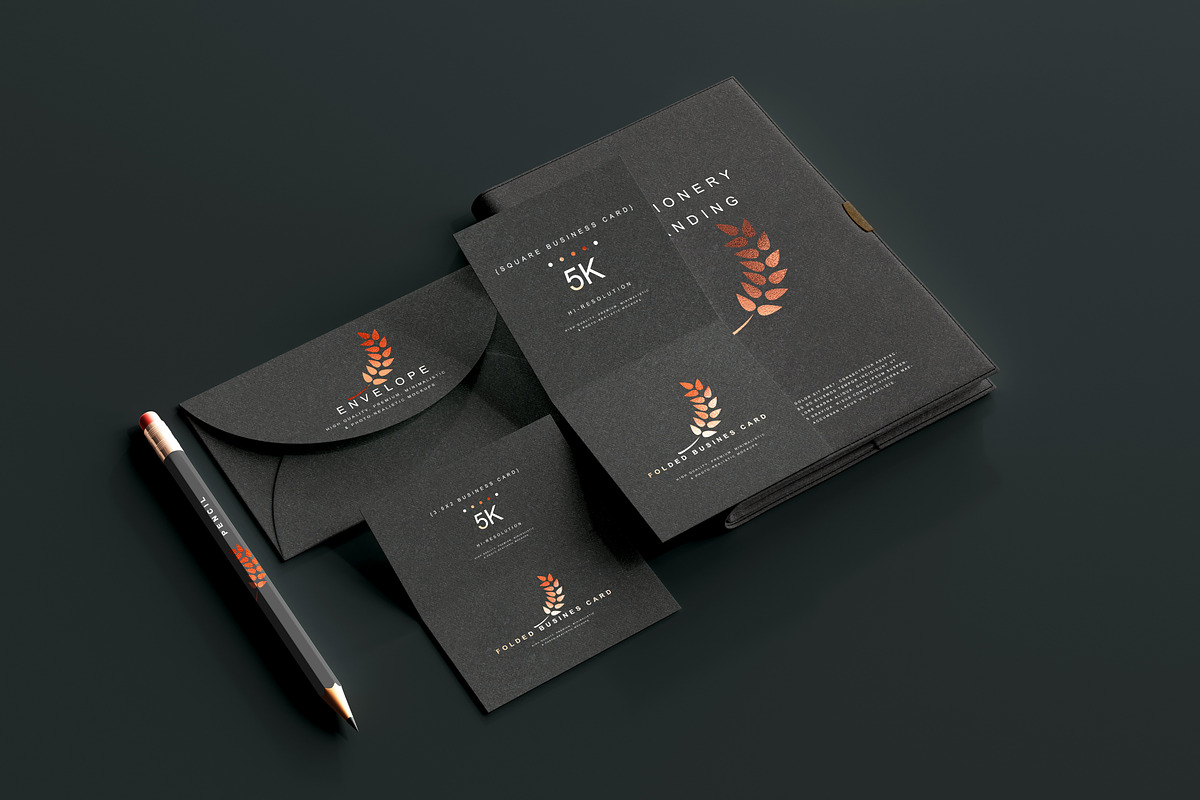 Stationery Branding Mockup Bundle, a Packaging Mockup by pmvch (Photo 12 of 120)