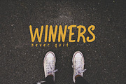 Winflo Handwritten Font, a Sans Serif Font by Mr.Typeman (Thumbnail 3 of 9)