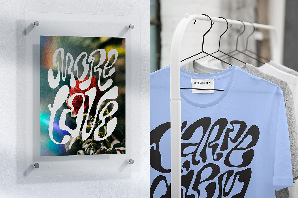 Y2K Lettering Love, Peace, Valentine, an Object Graphic by Oksana Trygub (Photo 15 of 21)