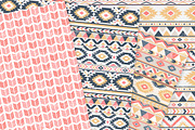 Classic Aztec Digital Paper, a Texture Graphic by Avenie Digital (Thumbnail 3 of 4)
