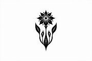 Black Floral Silhouette Set, an Illustration by balal (Thumbnail 6 of 21)