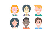 Cartoon People Avatars, a Person Illustration by Rassko (Thumbnail 2 of 2)