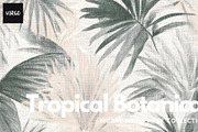 30+ Tropical Botanical Wallpapers, a Decorative Illustration by Virgo Studio (Thumbnail 1 of 6)