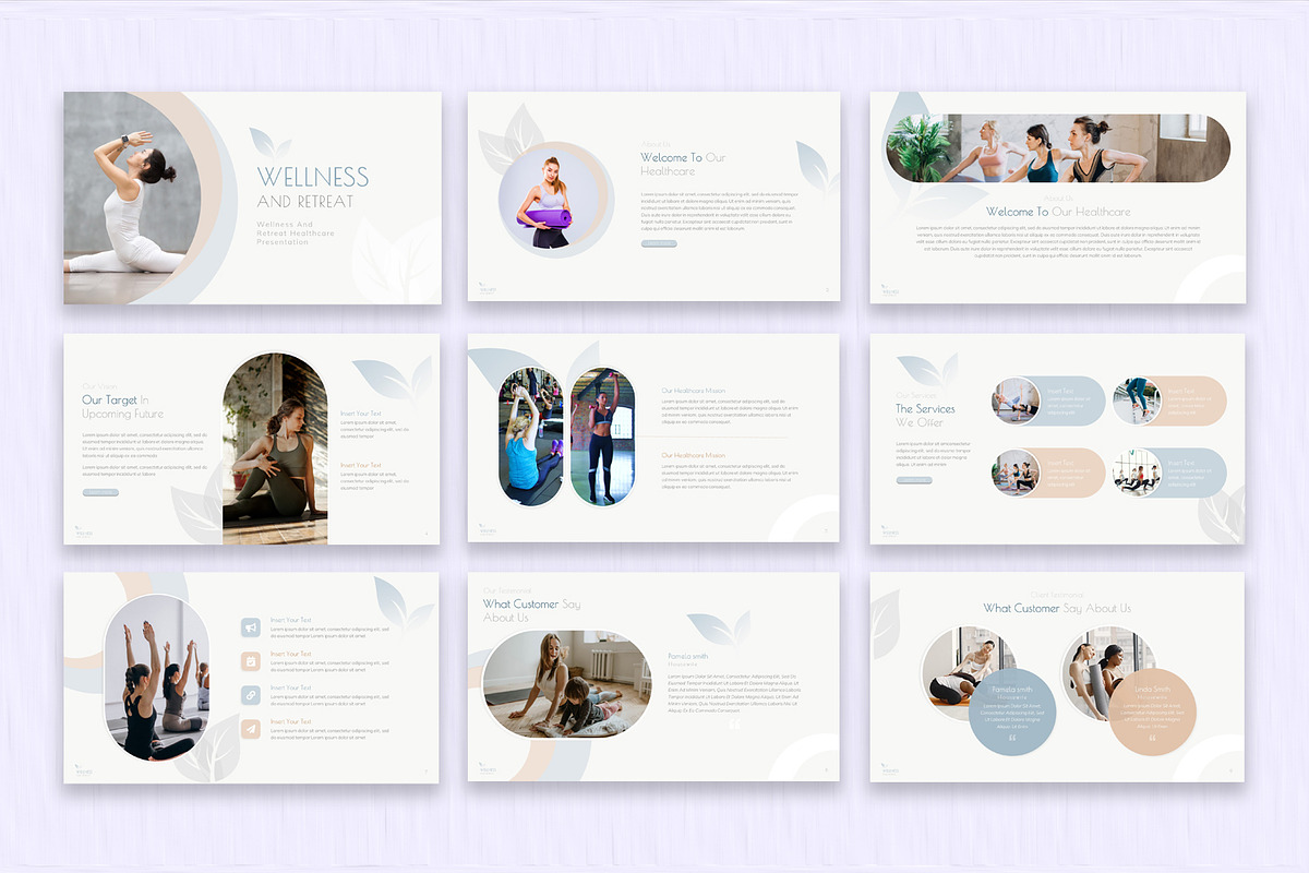 Wellness & Retreat Healthcare Slide, a Presentation Template by SlideStack (Photo 2 of 5)
