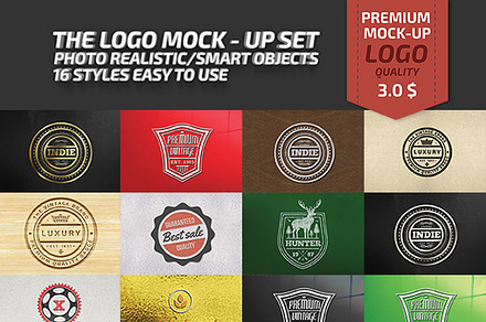 The Logo Mock-Up Set