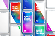 iPhone 11 Pro Clay Mockup Set, an iPhone Mockup by Deeplab (Thumbnail 5 of 25)