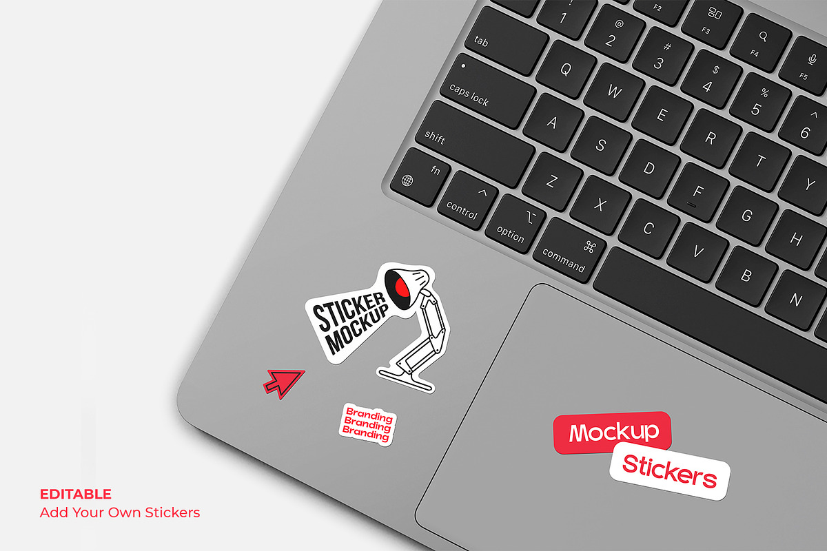 Product Sticker Mockups Pack, a Packaging Mockup by RamStudio2 (Photo 10 of 14)