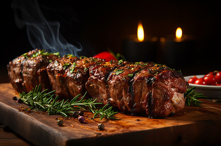 Delicious grilled pork beef steaks s, a Background Photo by Pixeness