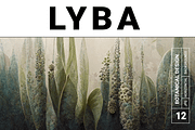 Lyba Collection · Botanical Wall, a Texture Illustration by milatovar (Thumbnail 1 of 13)
