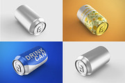 Drink Can 330ml PSD Mockup Set, a Packaging Mockup by Remnand Studio (Thumbnail 12 of 13)