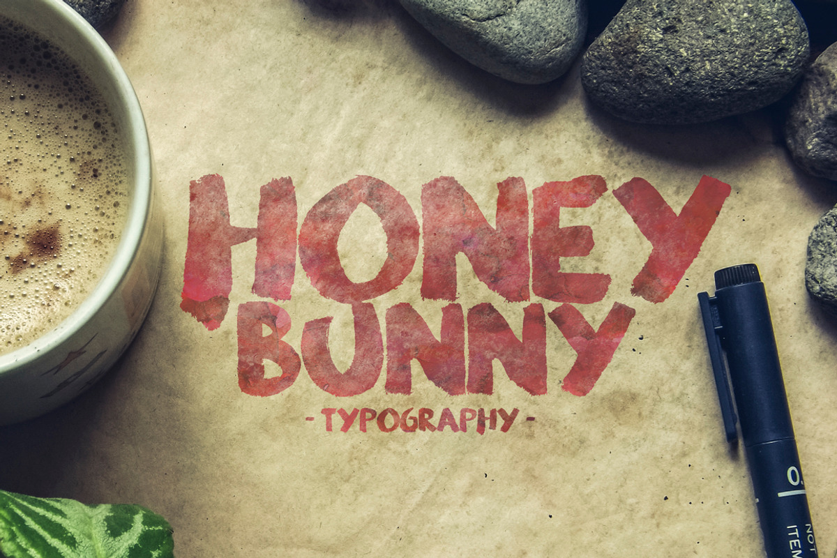 Honey Bunny Script Typeface