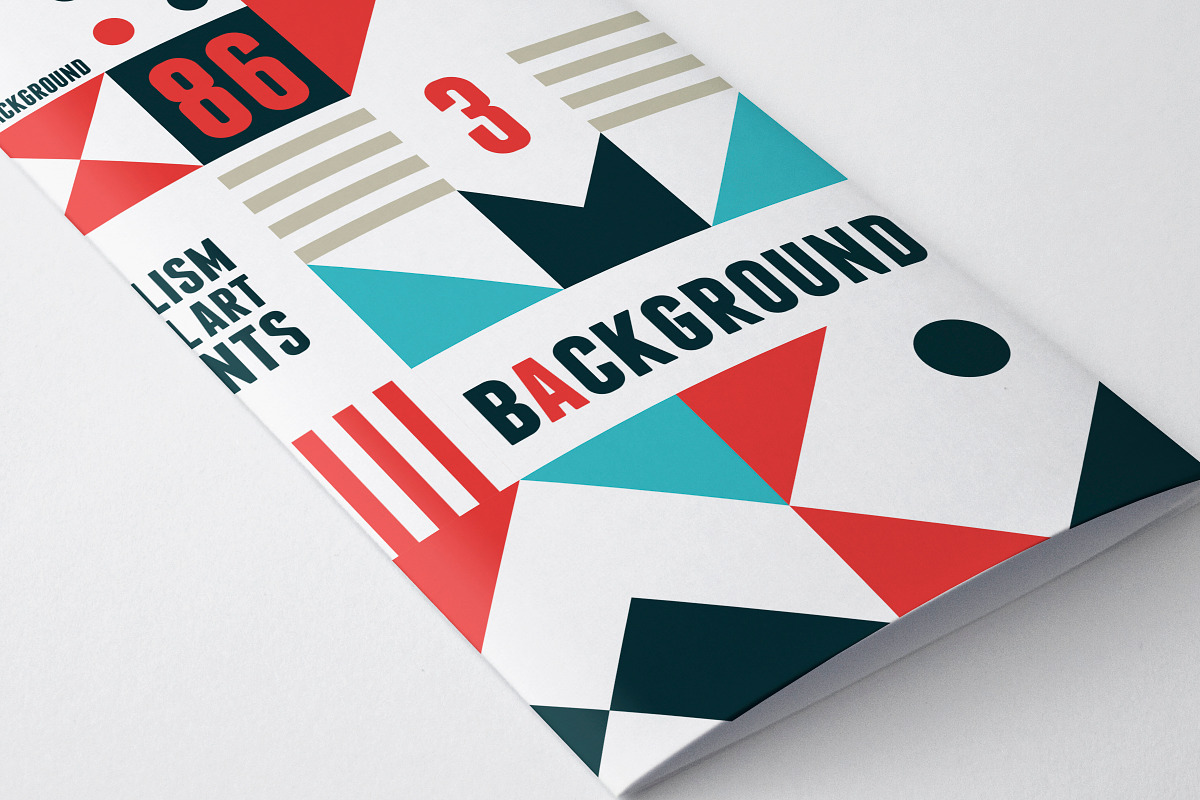 20 GEOMETRIC POSTERS & 70 SHAPES, a Pattern Graphic by Vanzyst (Photo 5 of 7)