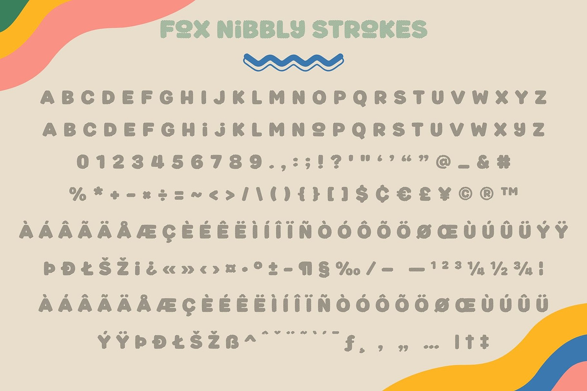 Fox Joliette and Fox Nibbly Font, a Handwritten Font by Fox7 By Rattana (Photo 10 of 14)