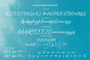 AMIDES - Handwritten, a Script Font by Olexstudio (Thumbnail 6 of 7)