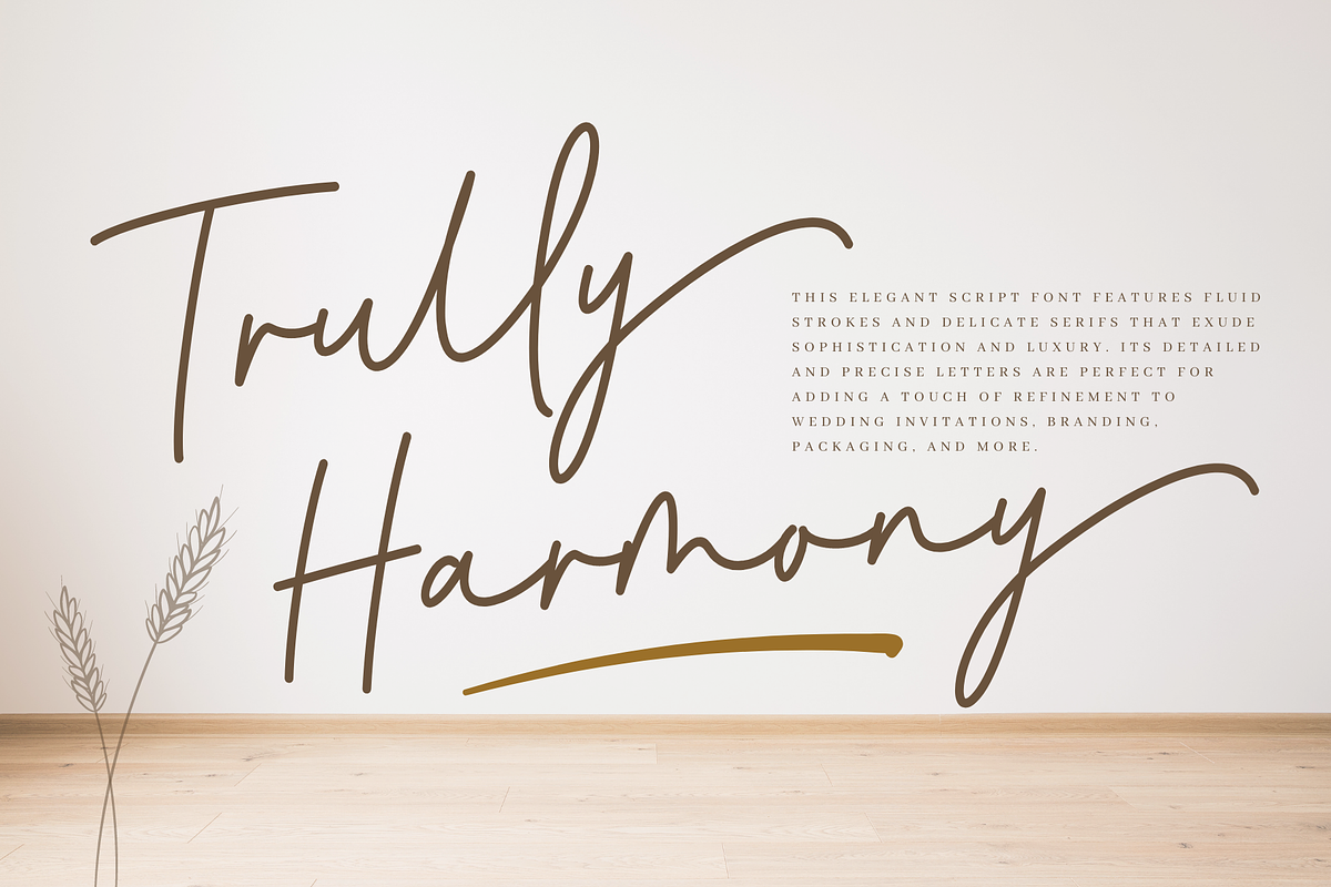 Purely Woman - Monoline Font, a Script Font by Sronstudio (Photo 2 of 15)