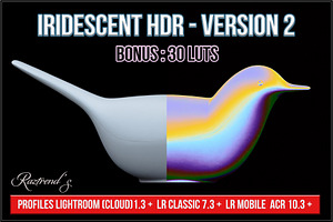 Iridescent HDR Profiles And LUTs V.2