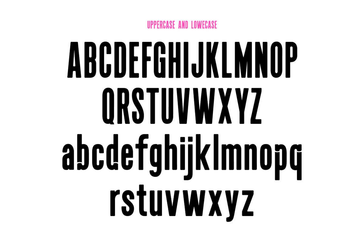 Brightform Bold Condensed Sans Font, a Sans Serif Font by Rasio Studio (Photo 2 of 8)