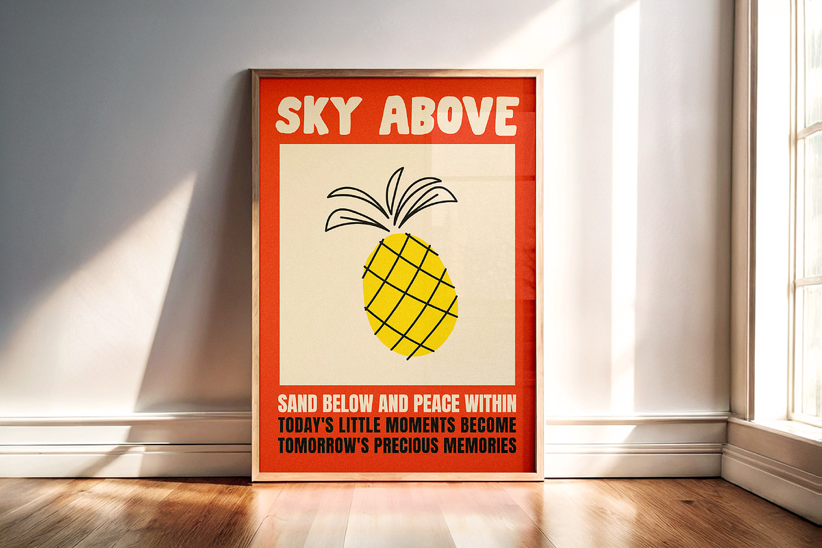 Summer Poster Wall Art Design, an Object Graphic by digitalsbydepi (Photo 2 of 6)