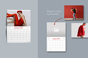 2027 Landscape Calendar Template, a Stationery Template by R-studio (Thumbnail 5 of 8)